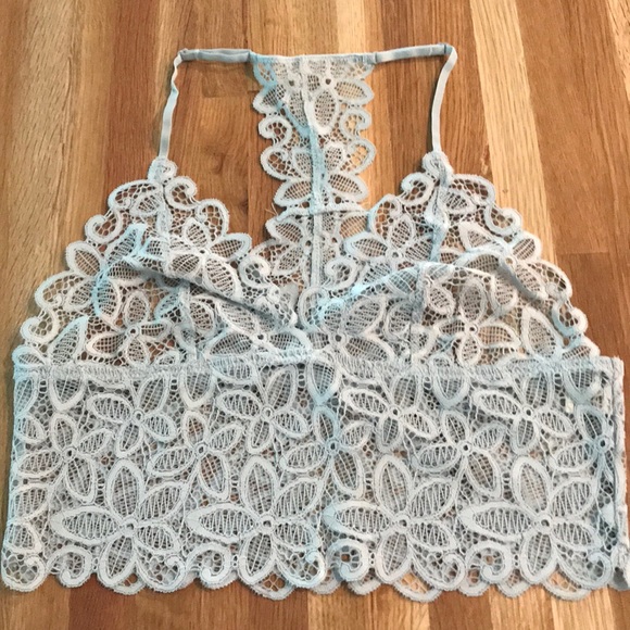 ❗️SALE❗️Racerback Longline Flower Lace Bralette 🌺 - Picture 3 of 4